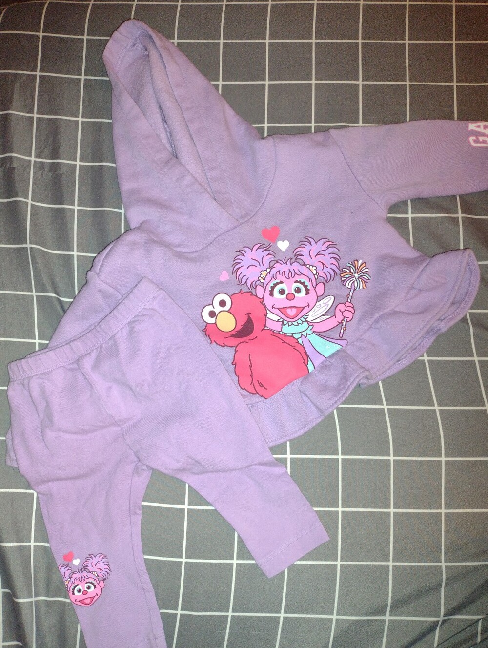 Baby Gap Elmo And Abby Set 6-12mo